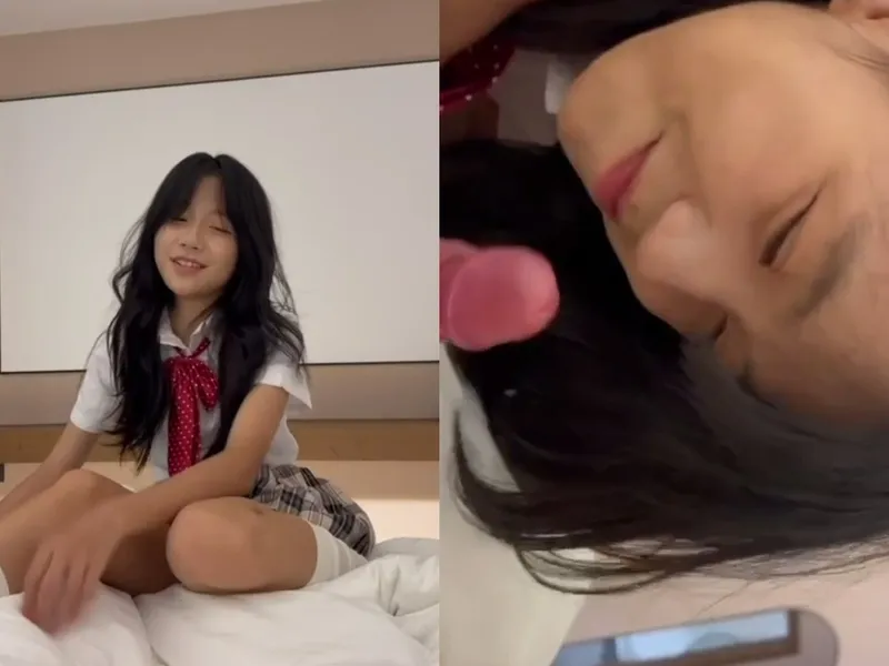 Em loli dễ thương mút buồi biến em thành con đào nứng p1